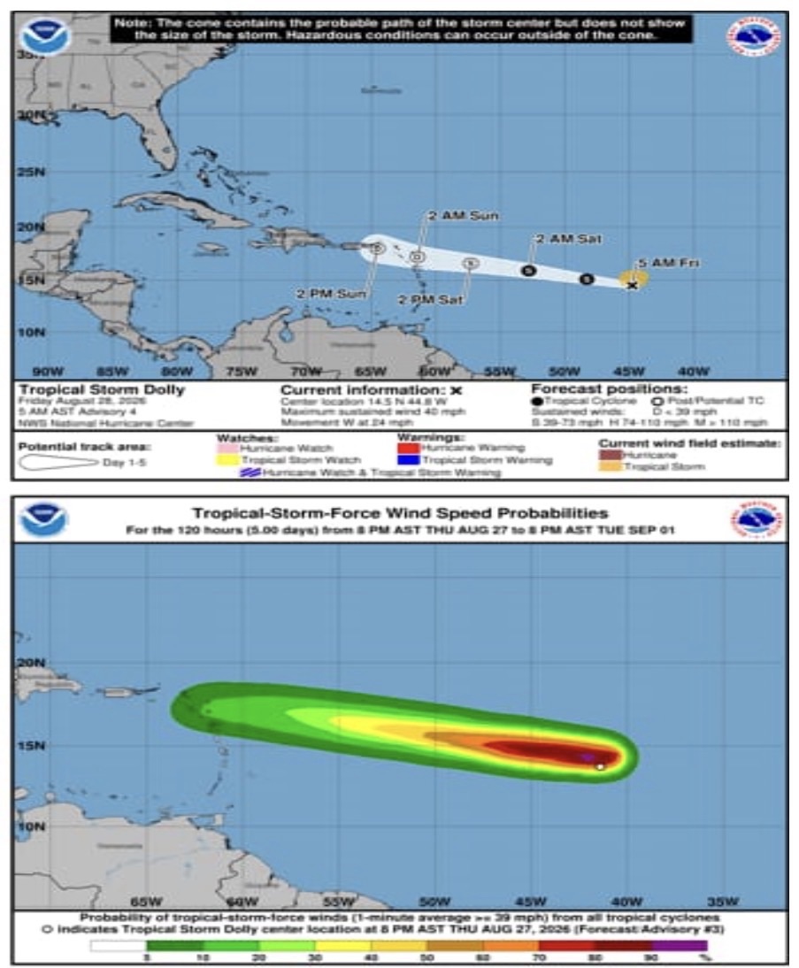KPSM urges public to prepare for expected inclement weather.