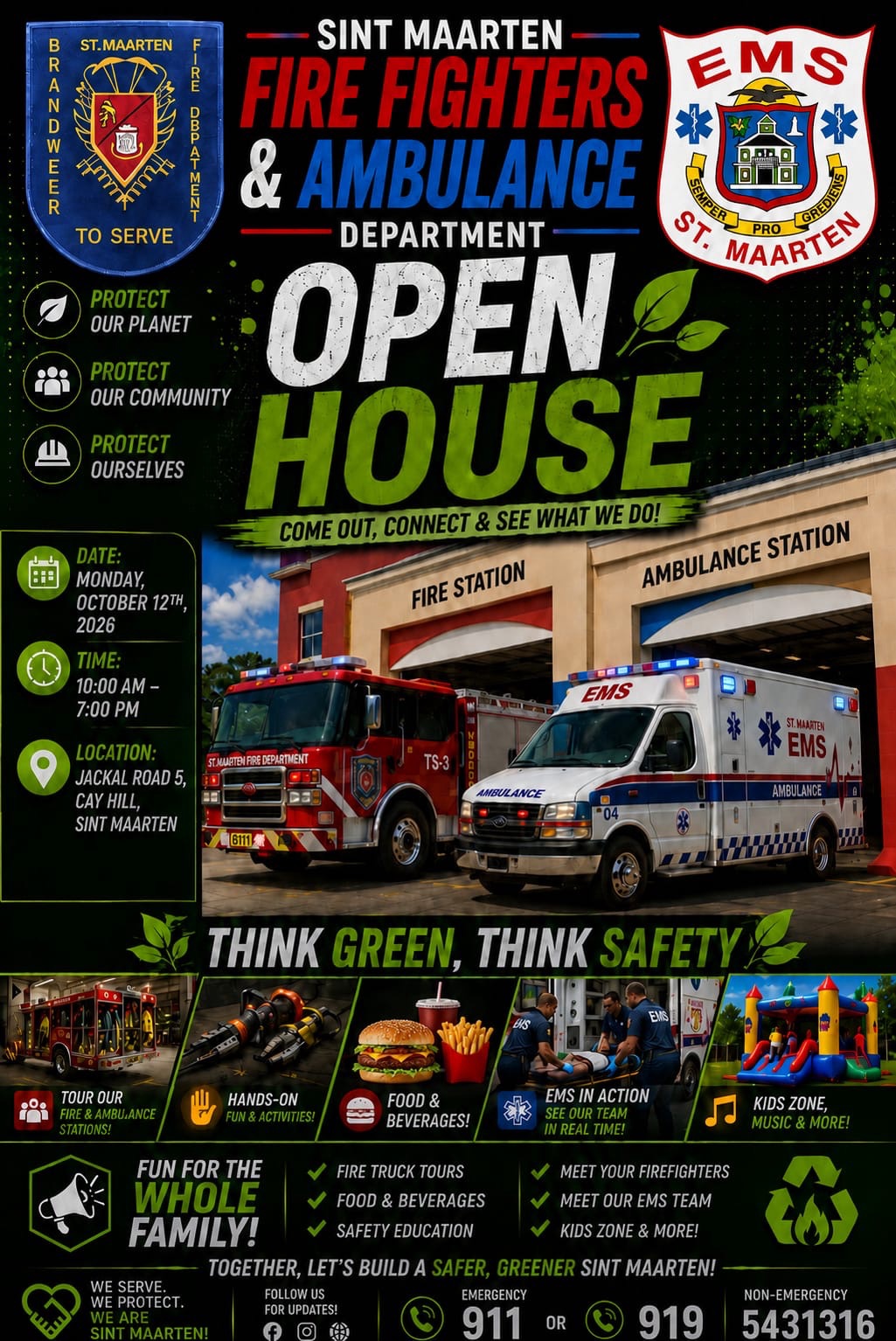 Fire and Ambulance Departments to Host Community Open House on October 12
